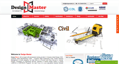 Desktop Screenshot of designmaster.in